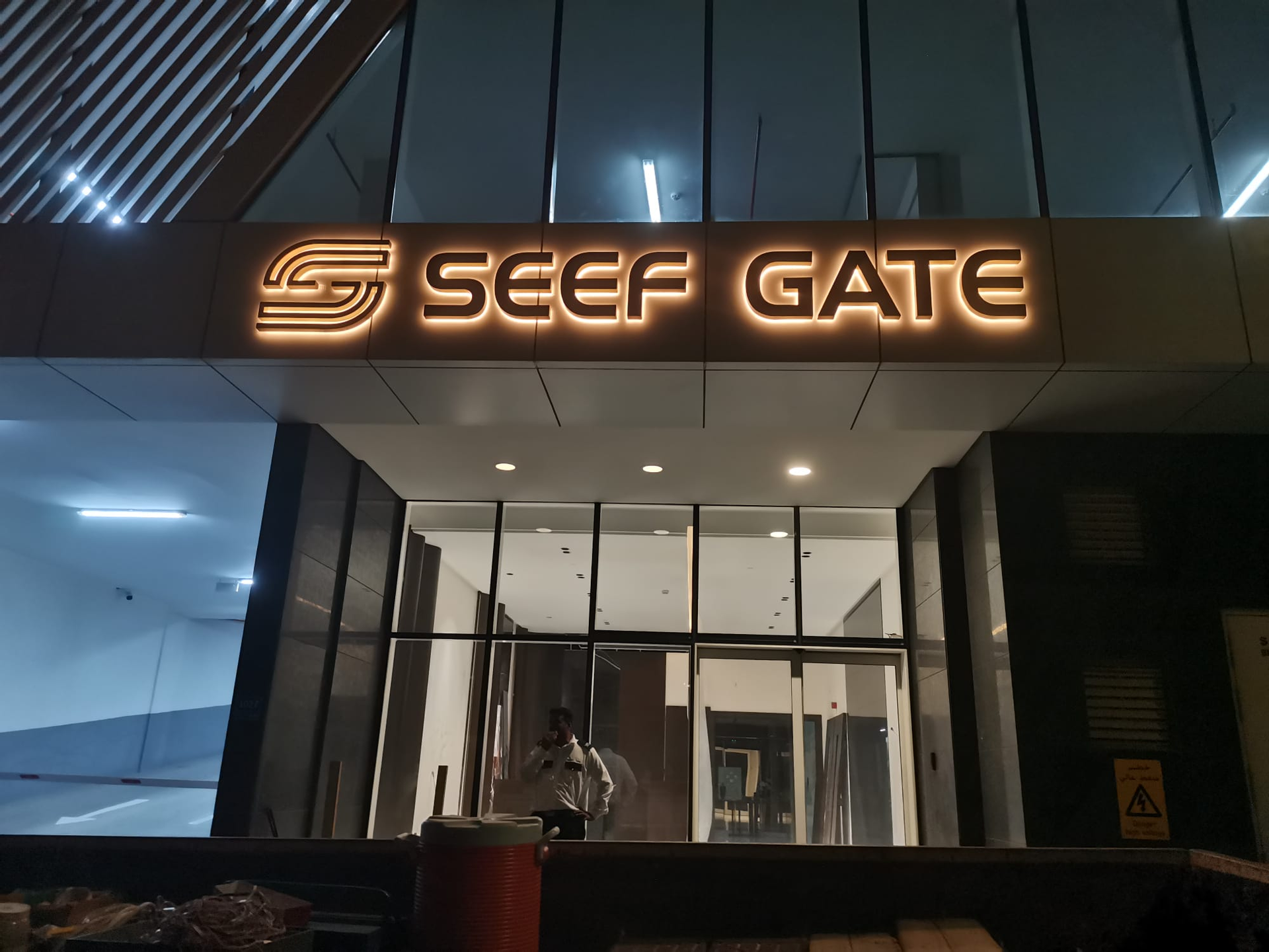 3D backlight signboard project by Meral Media Bahrain