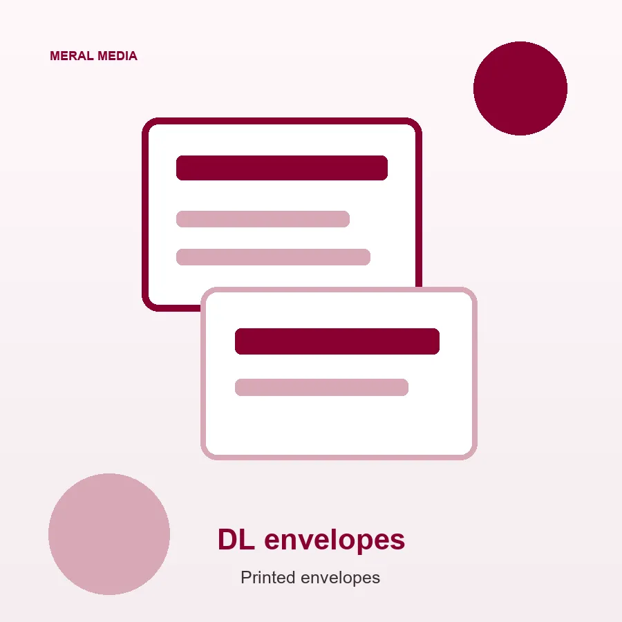 1,000 DL Envelopes